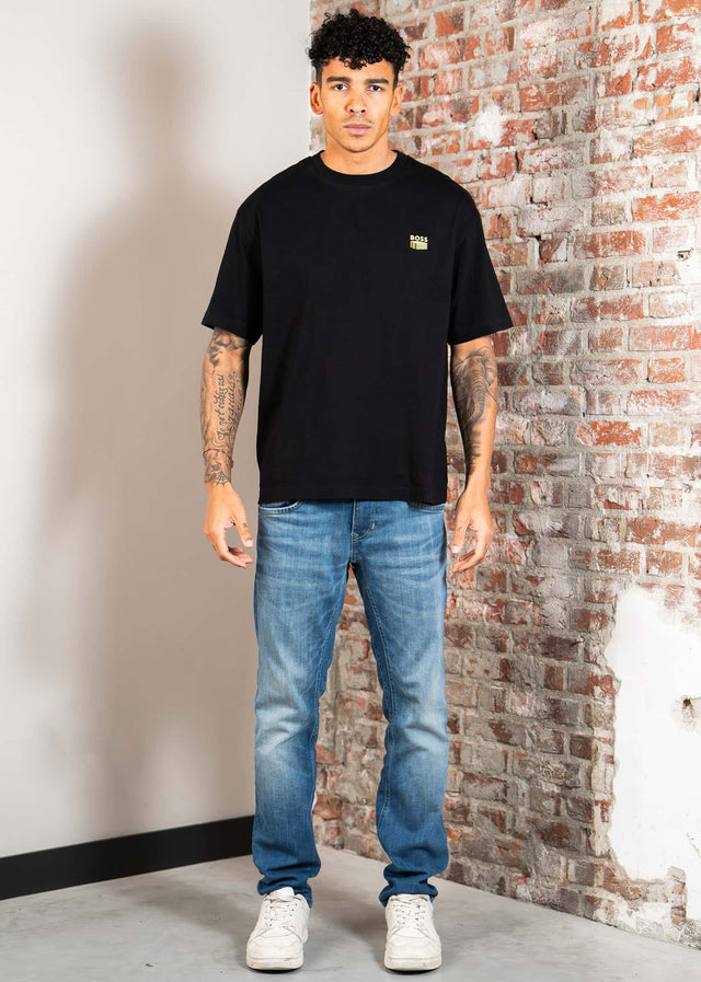 Hugo Boss T-shirts Te brutalism - black