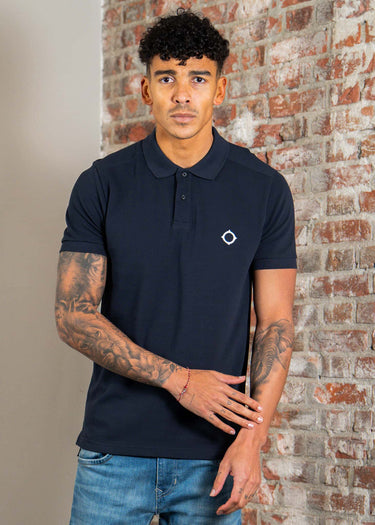 MA.Strum Polo's Mastrum pique polo - ink navy