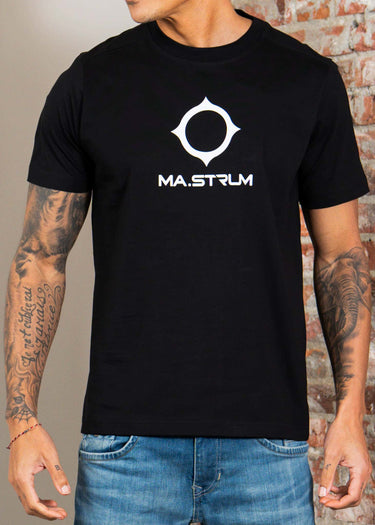 MA.Strum T-shirts Beam logo tee - jet black