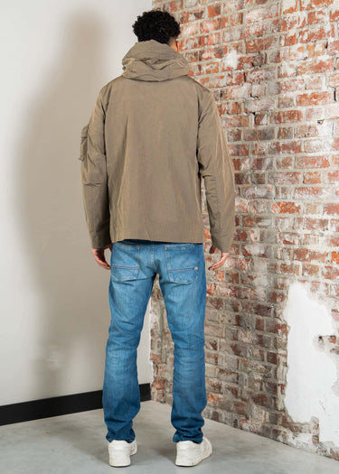 Lyle & Scott Jassen Lightweight ripstop windcheater - khaki ash