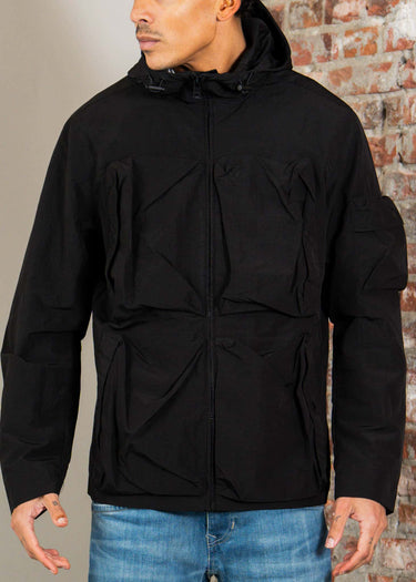 Lyle & Scott Jassen Lightweight ripstop windcheater - jet black