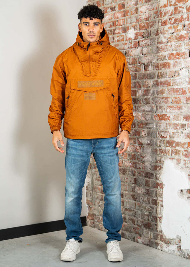 Napapijri Jassen Lightweight Packable Rainforest Overhead rf next Jacket - sugar almon