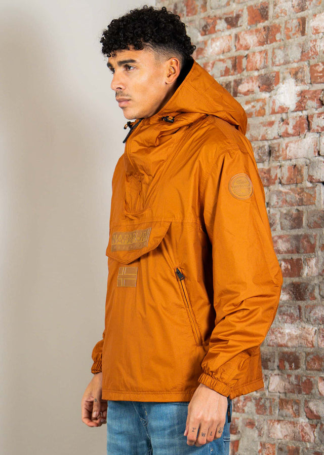 Napapijri Jassen Lightweight Packable Rainforest Overhead rf next Jacket - sugar almon