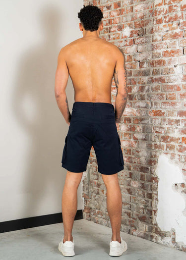 Weekend Offender Korte Broeken Ksar cargo short - navy