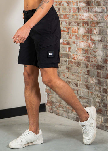 Weekend Offender Korte Broeken Ksar cargo short - black