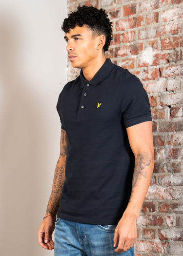 Lyle & Scott Polo's Plain polo shirt - dark navy
