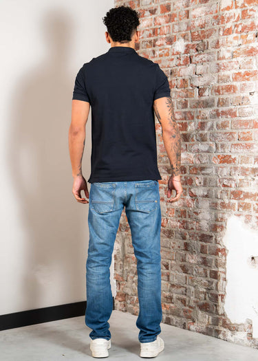 Lyle & Scott Polo's Plain polo shirt - dark navy