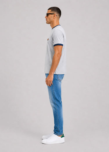 Ellesse T-shirts Ringetto tee - light grey marl