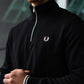 Fred Perry Truien  Half zip sweatshirt - black 