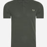 Fred Perry Polo's  Plain fred perry shirt - fieldgreen oatmeal 