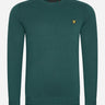Lyle & Scott Truien  Cotton crew neck jumper - malachite green 