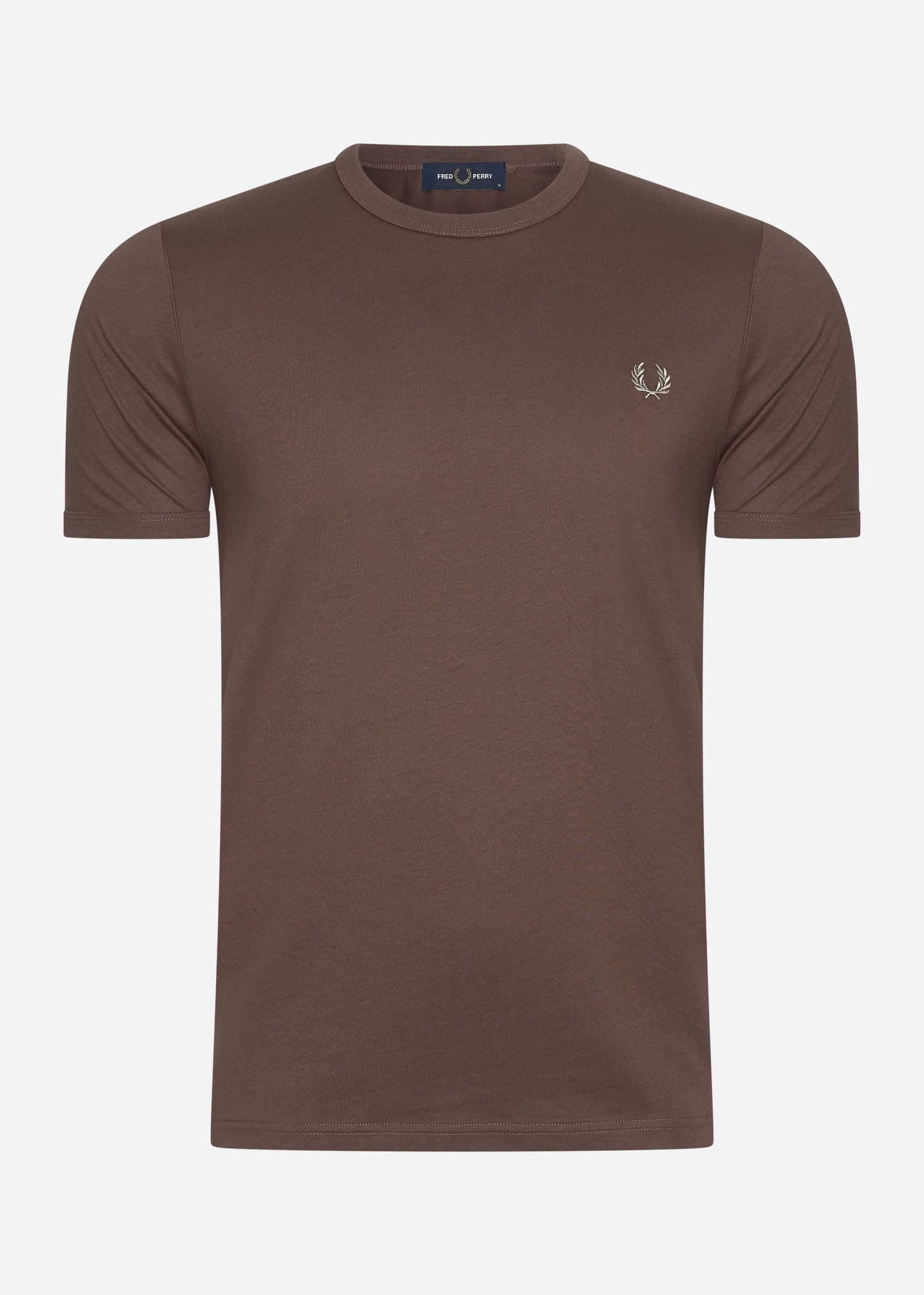 Fred Perry T-shirts  Ringer t-shirt - brick warm grey 