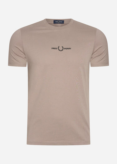 Fred Perry T-shirts  Embroidered t-shirt - dark pink 