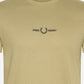 Fred Perry T-shirts  Embroidered t-shirt - warm stone 
