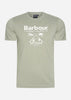 Barbour T-shirts  Fly tee - forest fog 