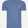 Barbour T-shirts  Tartan sports tee - chambray 