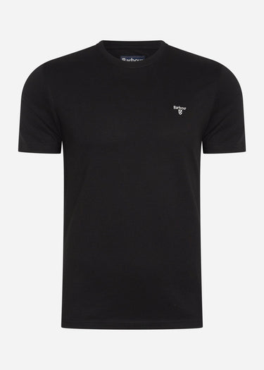 Barbour T-shirts  Essential sports tee - black 