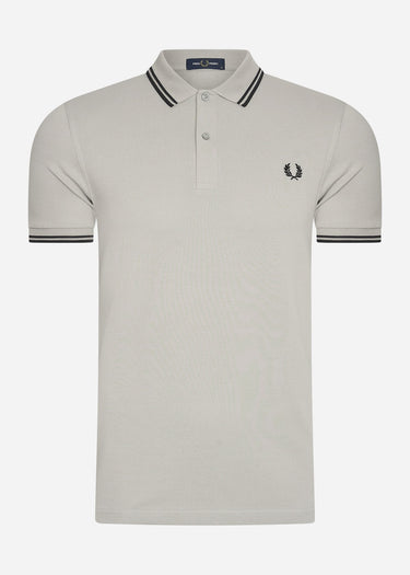 Fred Perry Polo's  Twin tipped Fred Perry shirt - limestone black 