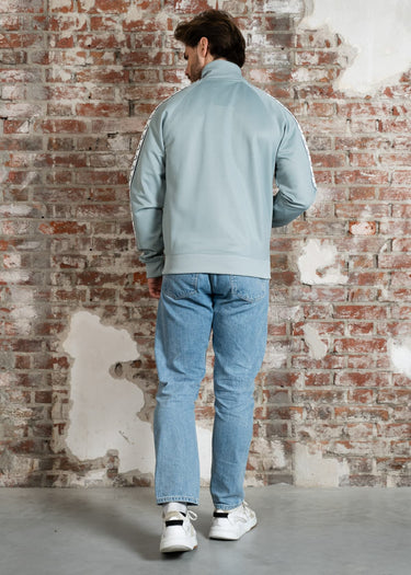 Fred Perry Vesten Taped track jacket - silver blue