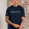 Marshall Artist T-shirts Costal erosion t-shirt - navy