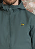 Lyle & Scott Jassen Mesh back softshell jacket - green mercurial