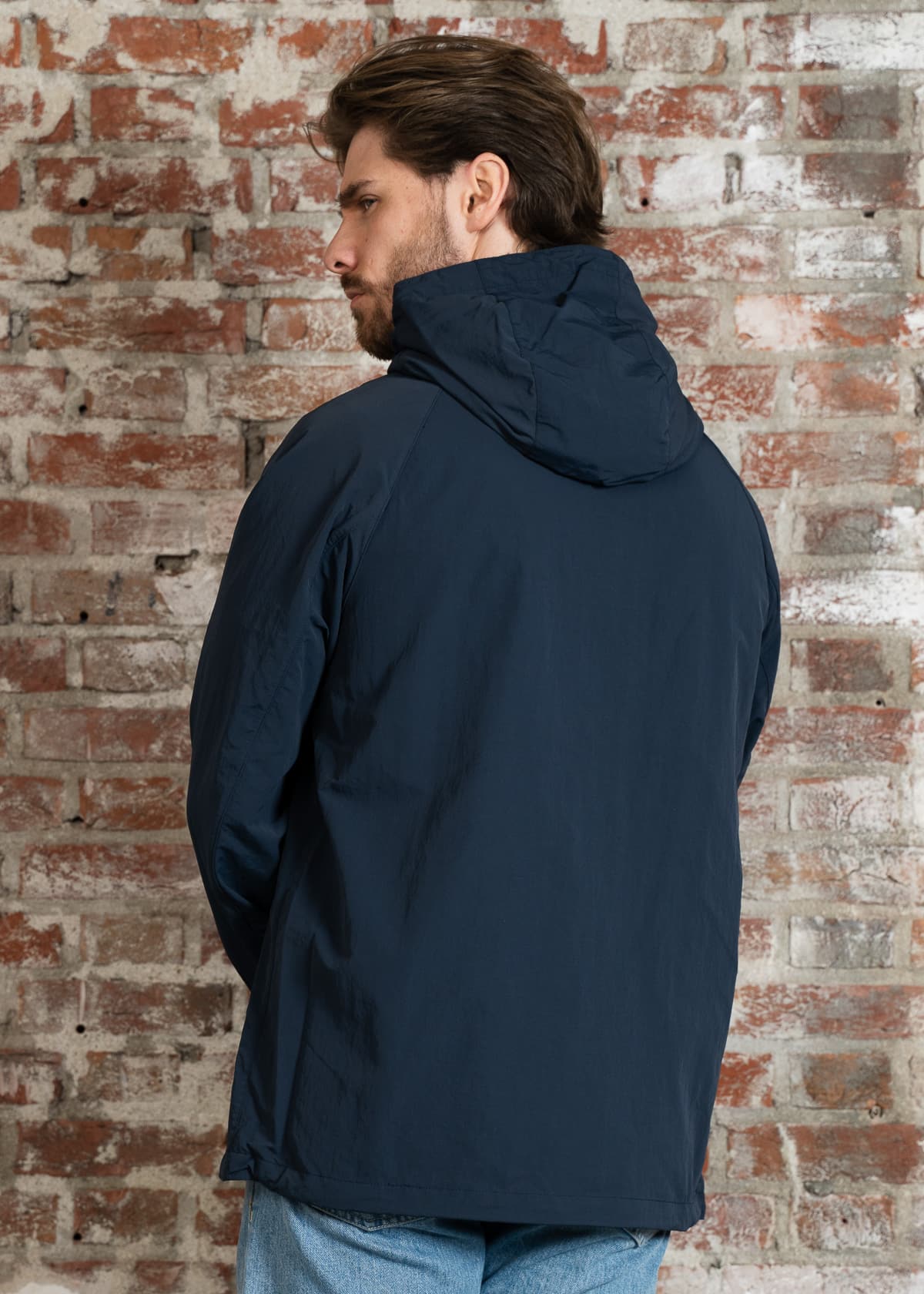 Barbour Jassen Barbour wylam showerproof jacket - navy northshore