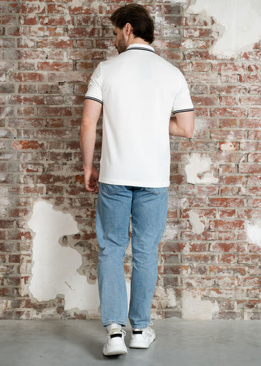 Fred Perry Polo's Twin tipped fred perry polo shirt- white