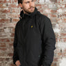 Lyle & Scott Jassen Zip through hooded jacket - gunmetal