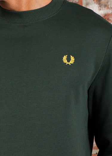 Fred Perry Truien Crew neck sweat-shirt - court green