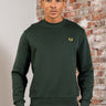 Fred Perry Truien Crew neck sweat-shirt - court green
