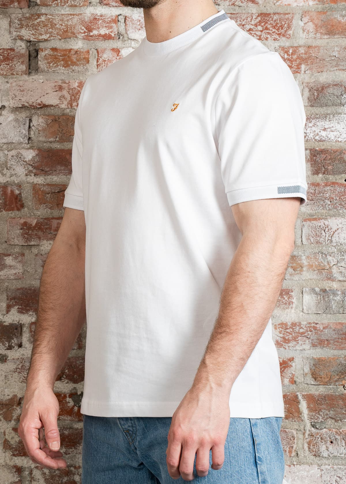 Farah T-shirts Northleigh tee - white