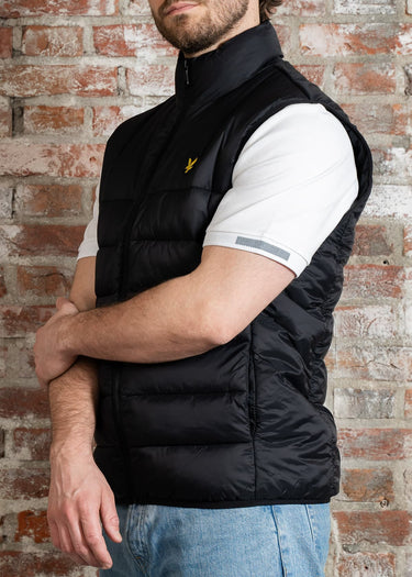 Lyle & Scott Bodywarmers Wadded gilet - jet black