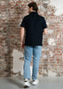 Farah Overhemden Fleet check ss bd - true navy