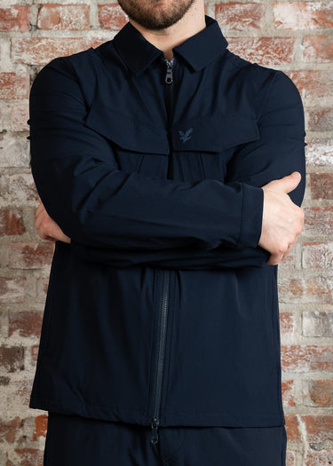 Lyle & Scott Overshirts Nylon pocket overshirt - dark navy