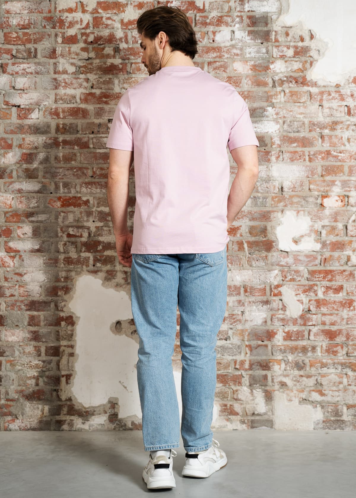 Lyle & Scott T-shirts Plain t-shirt - pink light