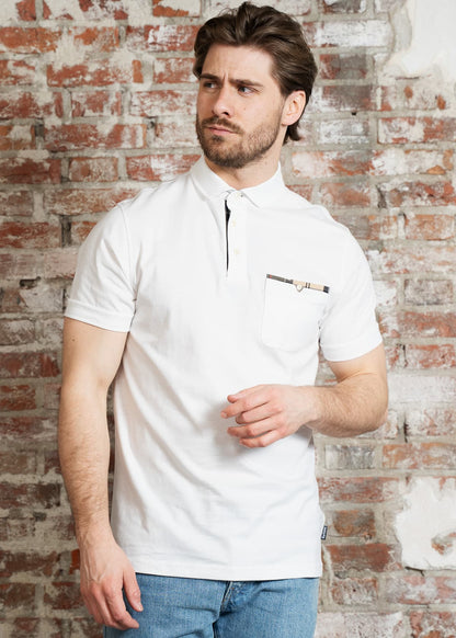 Barbour Polo's Corpatch polo - white