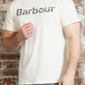 Barbour T-shirts Barbour kilnwick t-shirt - antique white