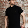 Fred Perry Polo's Twin tipped fred perry polo shirt- Black Court Green