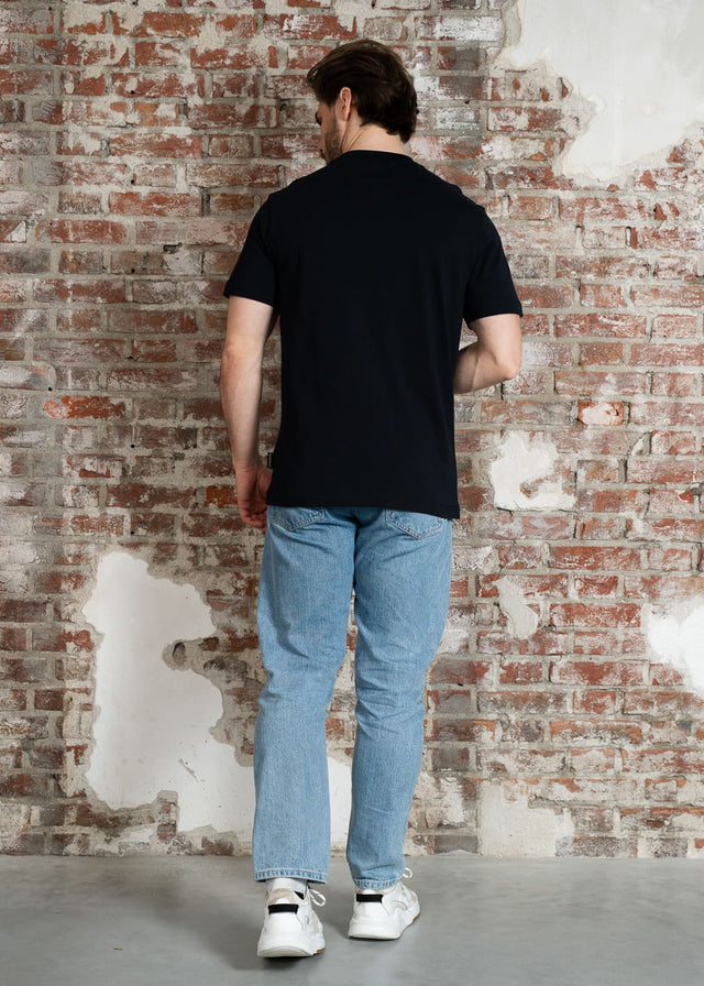 Napapijri T-shirts S box logo - black