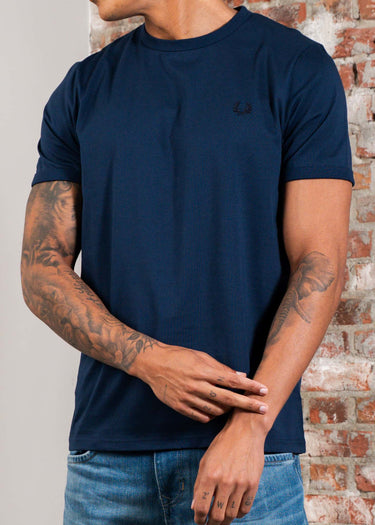Fred Perry T-shirts Ringer t-shirt - tennis blue
