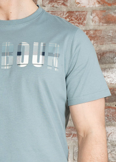 Barbour T-shirts Barbour thurford t-shirt - lead