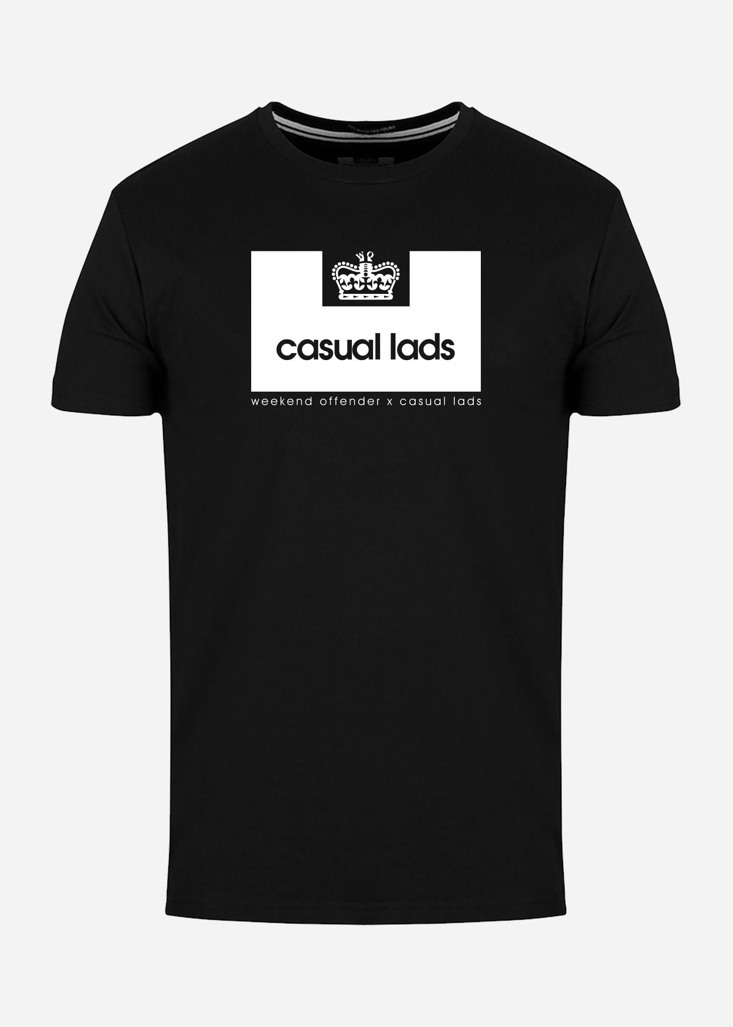 Weekend Offender T-shirts  Casual Lads t-shirt - black 