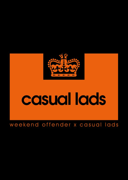 Weekend Offender T-shirts Casual Lads X Weekend Offender Limited Edition Euro 2024