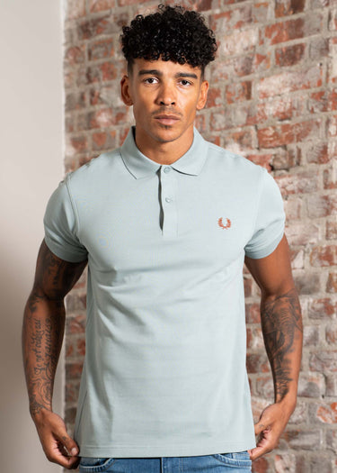 Fred Perry Polo's The fred perry polo shirt- silv blu cinnamo