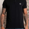 MA.Strum Polo's SS pique polo - jet black