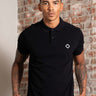 MA.Strum Polo's SS pique polo - jet black