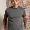 Fred Perry T-shirts Twin tipped t-shirt - Field Green Black