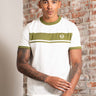 Sergio Tacchini T-shirts Master tee - gardenia sphagnum