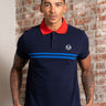 Sergio Tacchini Polo's Supermac polo - maritime blue adrenaline rush nautical b