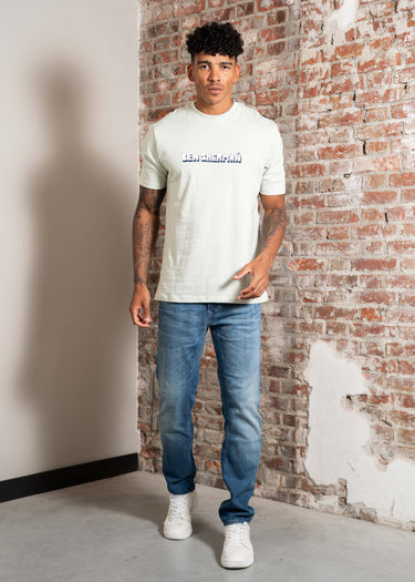 Ben Sherman T-shirts Music machine record press - light green